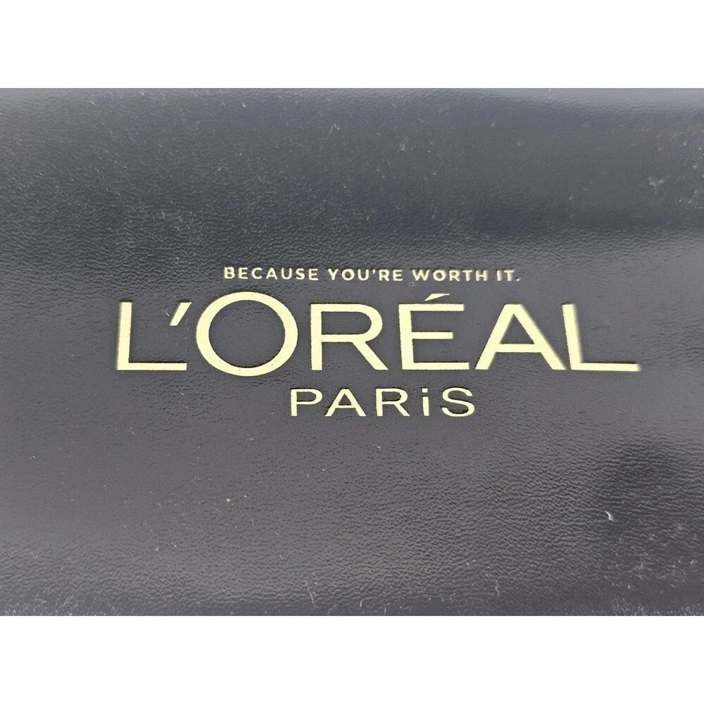 L'Oreal Paris Black Makeup Travel Bag 7-3/4